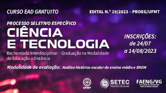 Inscrições seguem até 14 de agosto e a taxa de inscrição é R$ 90.