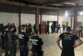  Polícia Civil deflagra operação contra integrantes de facção criminosa em Marcelândia