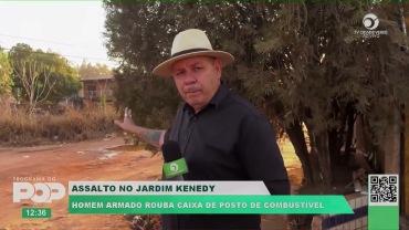 ASSALTO NO JARDIM KENEDY | HOMEM ARMADO ROUBA CAIXA DE POSTO DE COMBUSTÍVEL