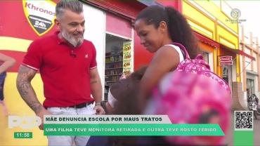 MÃE DENUNCIA ESCOLA POR MAUS TRATOS | UMA FILHA TEVE MONITORA RETIRADA E OUTRA TEVE ROSTO FERIDO