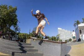 Rayssa Leal vai à semifinal da Copa do Mundo de skate street