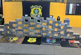 Forças de segurança apreendem 510 quilos de cocaína e causam prejuízo de R$ 15 milhões às facções criminosas