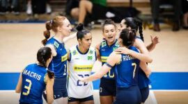 Brasil bate Bulgária e avança à fase final da Liga das Nações de Vôlei
