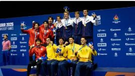 Brasil leva medalha na natação, a 1ª nos Jogos Mundiais Universitários