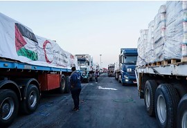 Governo de Gaza denuncia entrada de apenas 986 dos mais de 6.000 caminhões de ajuda programado